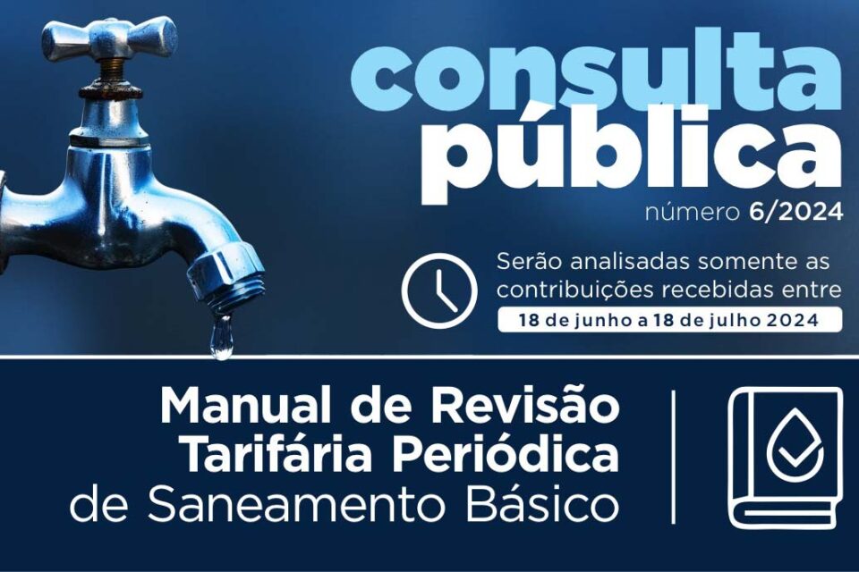 Consulta Pública Sobre Revisão Tarifária do Saneamento Básico