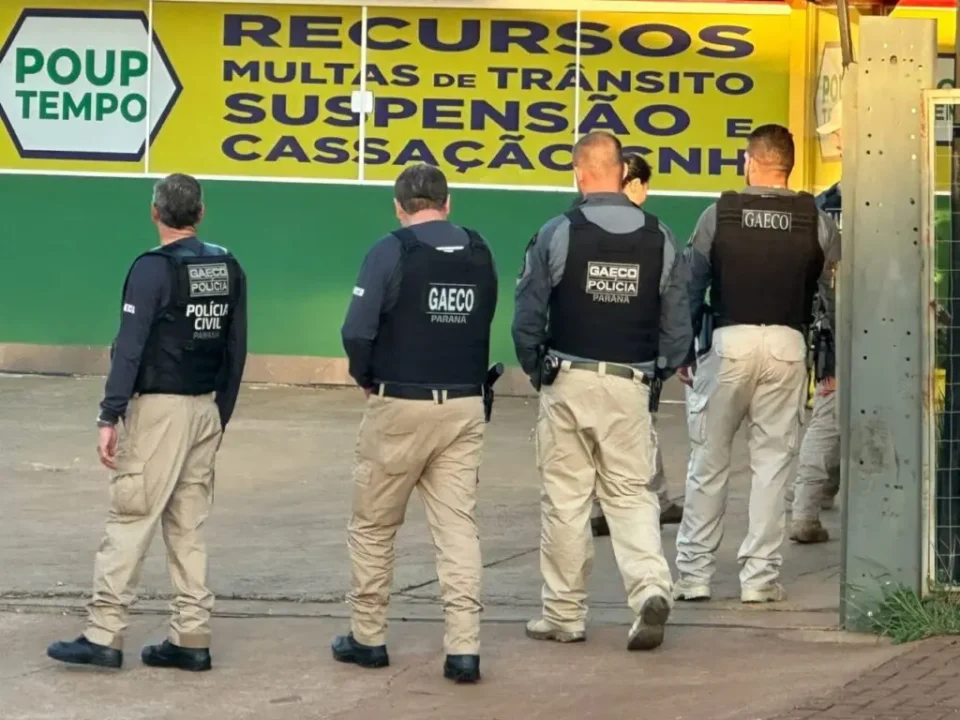 Operação GAECO 86ª Ciretran