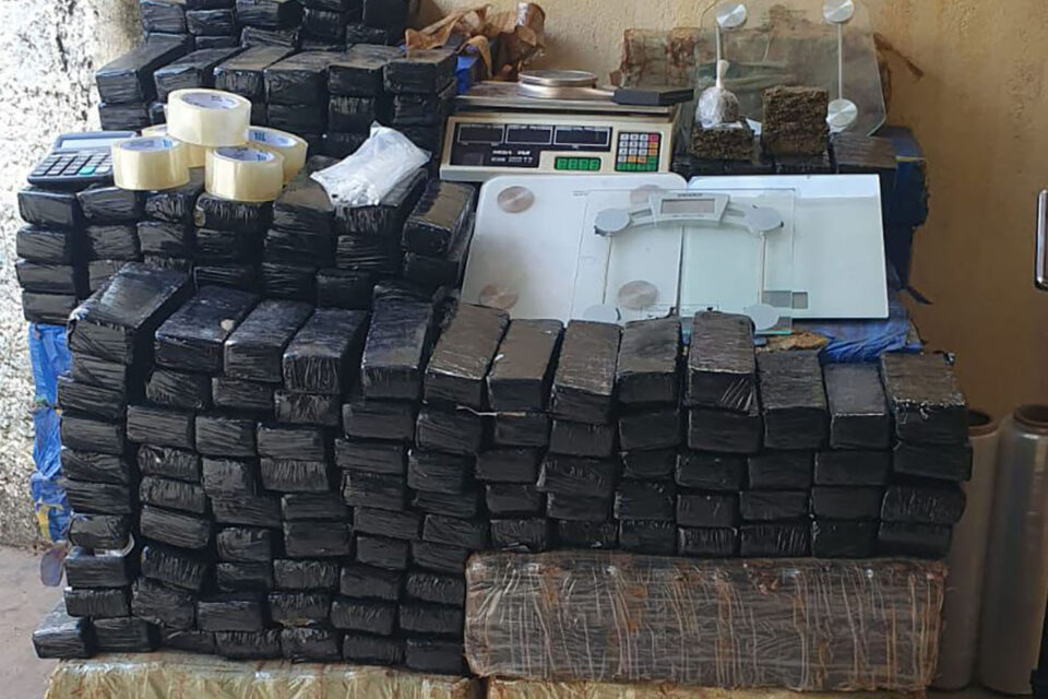 PMPR Apreende 1,2 Tonelada de Maconha em Cascavel com Apoio do Falcão