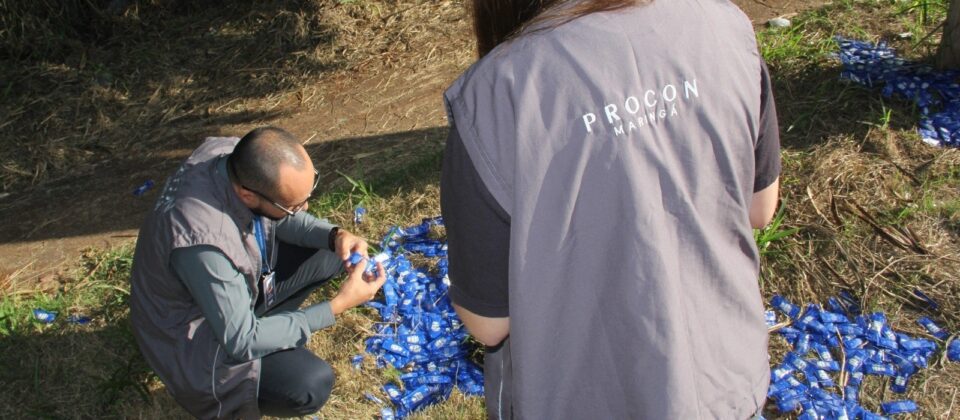 Procon de Maringá descarte clandestino fiscalização