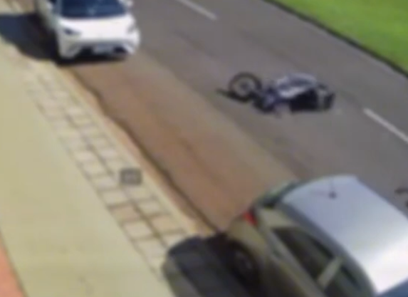Acidente fatal de motociclista em Curitiba