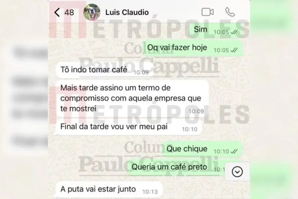 Filho de Lula xinga Janja em mensagem no WhatsApp