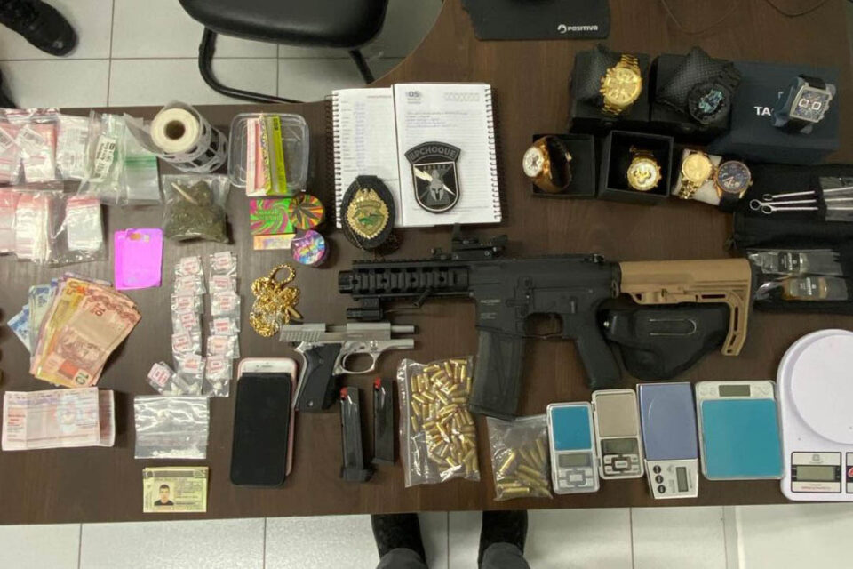 Operação Conjunta de PMs do Paraná e Santa Catarina Combate Tráfico