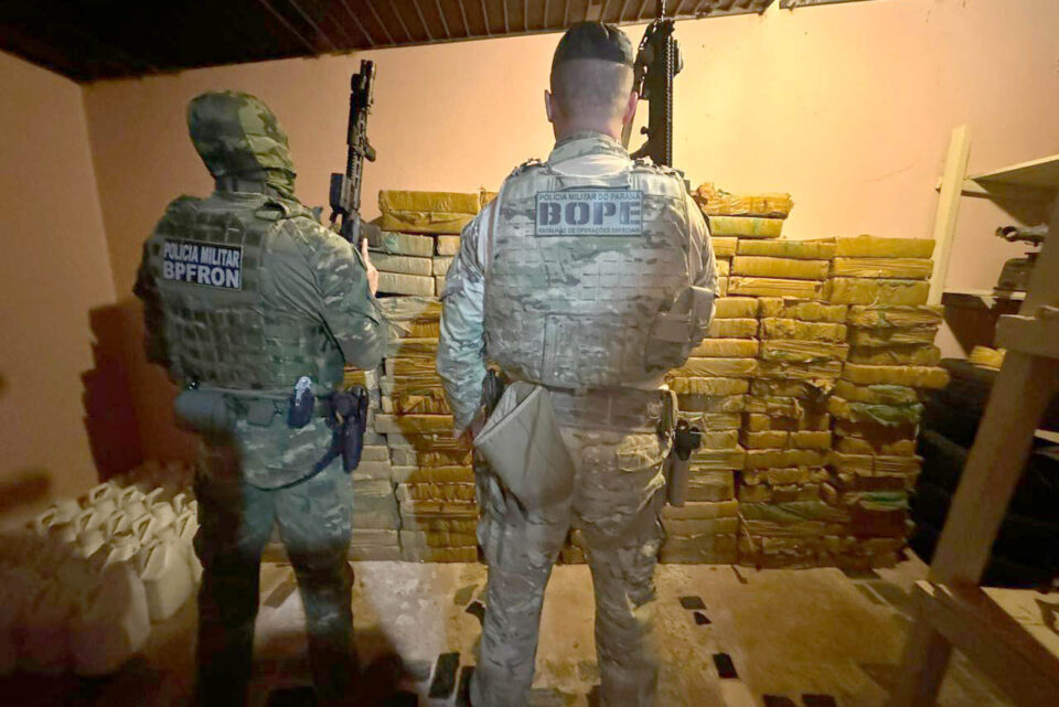 Polícia Militar Apreende 1,4 Tonelada de Maconha em Iporã