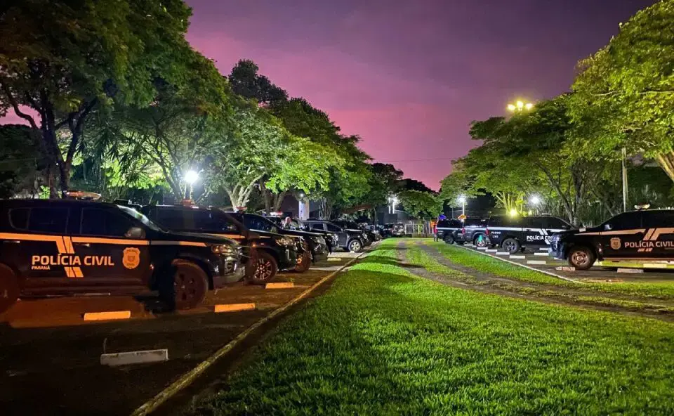 Megaoperação em Paranavaí resulta na prisão de 28 suspeitos por tráfico